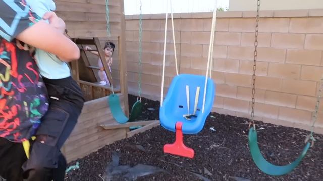 TREATING our 9 Year old DAUGHTER like a BABY To See Her Reaction!! Part. 2 | Jancy Family смотреть онлайн