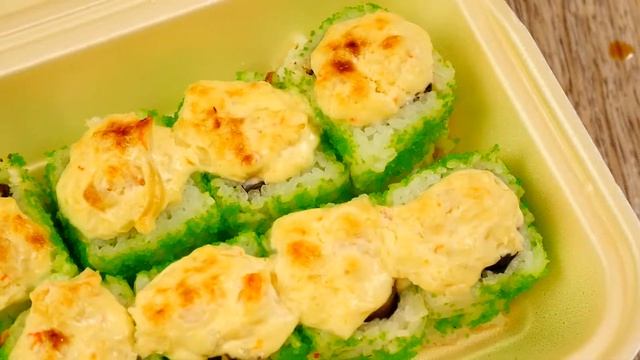 Обзор Roll I am Groot от Yum Yum Sushi! Божественный соус ) смотреть онлайн