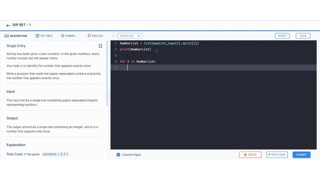 Single Entry || IDP Set 1 || Python Coding Tips Tricks || Python IDP || CCBP IDP || Nxtwave CCBP 4. смотреть онлайн