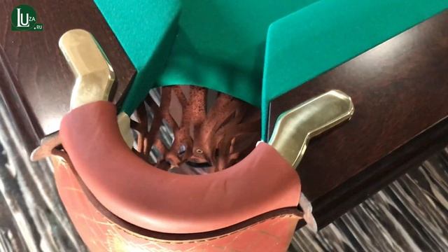 Бильярдный стол Олимп-Люкс 8 футов - Luza.ru смотреть онлайн