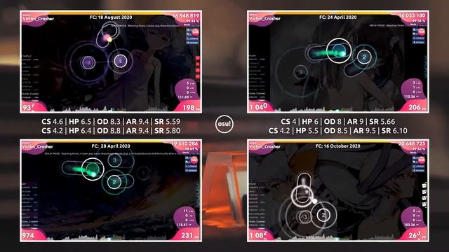 osu! Map Showcase | Kanon Wakeshima - World's End, Girl's Rondo(Asterisk DnB Remix) смотреть онлайн