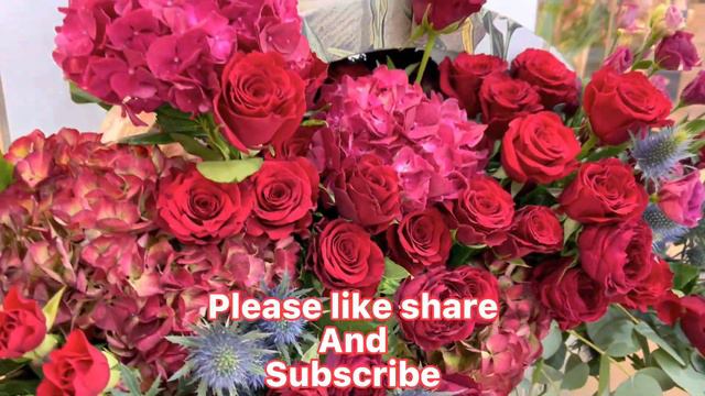 #How to make floral arrangement#ANOTHER DESIGN OF BUBBLE BOX#ALL SHADES OF RED FLOWER❤️ смотреть онлайн