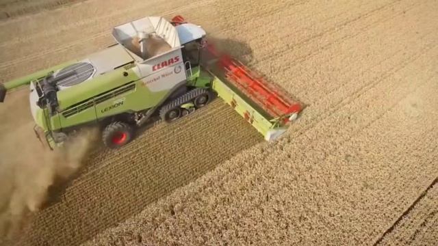 Сбор урожая картофеля в Нижней Саксонии - сбора урожая картофеля в Германии смотреть онлайн