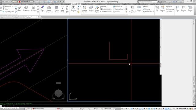 MagiCAD for AutoCAD - Palette Create смотреть онлайн