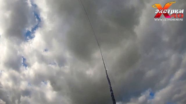 Прыжок с веревкой 65м. в Калуге - Жильцов Александр смотреть онлайн