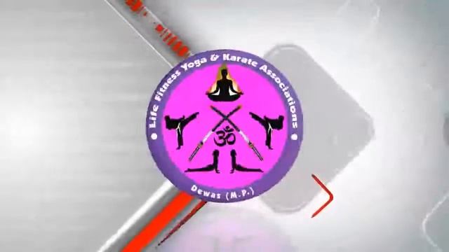 3D Logo Life Fitness Yoga & Karate Association-3D LOGO By Darshan Chinu Patidar смотреть онлайн