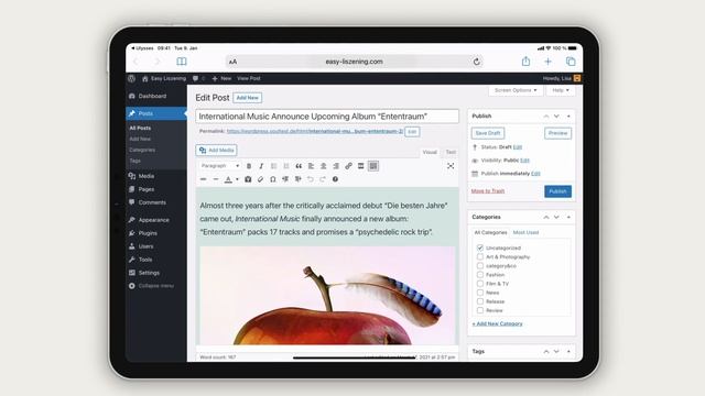 Publish to WordPress | Ulysses Tutorial смотреть онлайн