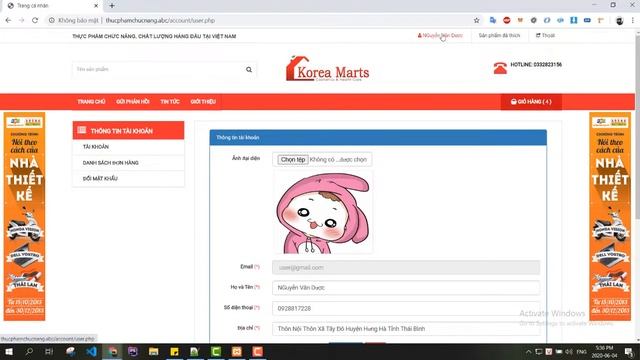 Giới thiệu website bán hàng mỹ phẩm thực và phẩm chức năng chuẩn seo php mysql смотреть онлайн