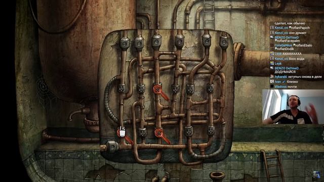 Папич играет в Machinarium! Стал сантехником! 8