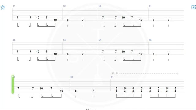 Seven Nation Army Tab смотреть онлайн