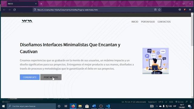 Creacion de Pagina principal con SASS смотреть онлайн