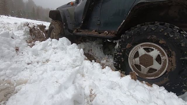 Выезд в лес на Уазах и Jeep смотреть онлайн