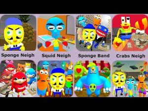 Sponge Neighbor,Squid Neighbor,Monster Neighbor,Sponge Area 51