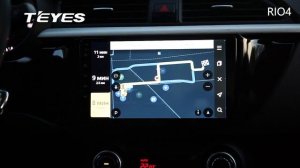 TEYES Штатное Головное устройство KIA RIO 4 GPS Android aвтомагнитола магнитола