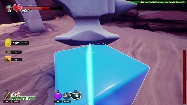 Supraland Get the MacGuffin from the purple Crystal | All Puzzles solutions | Rout to purple Crysta смотреть онлайн