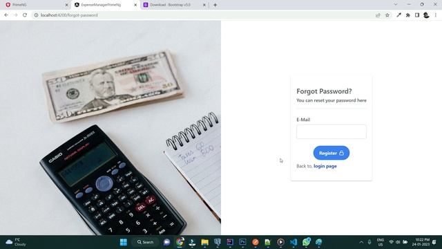 Build an Expense Tracker - Forgot Password Page design using Angular 14, Firebase & PrimeNg смотреть онлайн
