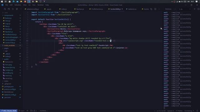 Tutorial Slicing UI Design Dengan Next JS, Tailwind CSS, Dan Netlify ? смотреть онлайн