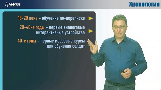 1.3 История развития электронного и дистанционного обучения смотреть онлайн