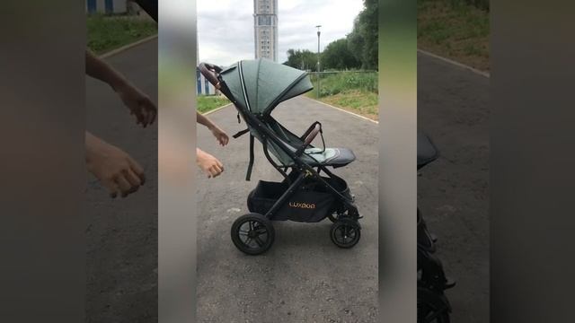 Коляска Luxmom 609 смотреть онлайн