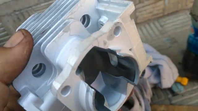 полный ремонт двигателя мотокосы ( триммера)