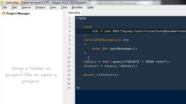 OOP in Php Part 5 :- Mysql PDO Connection смотреть онлайн
