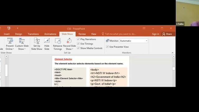 281 282 642 Theory Cascaded Style Sheet -1@ by V Babu, Principal NSTIw Indore смотреть онлайн