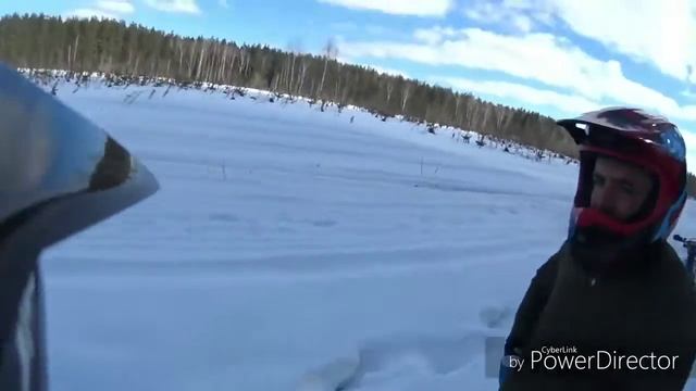 Эндуро зимой без шипов смотреть онлайн