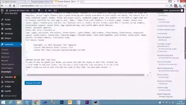 WordPress ve Search Console (Webmaster Tools) kodu ekleme смотреть онлайн