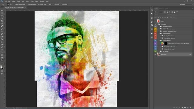 Chroma Art Photoshop Action Guide смотреть онлайн