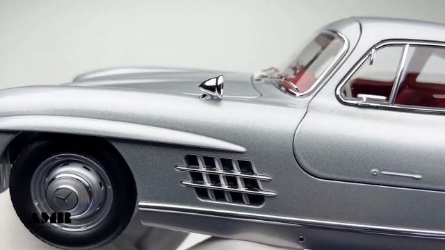 Mercedes Benz 300SL 1954 / 1:18 Norev Car Model / AMR Unboxing