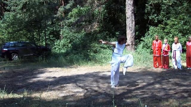 Ушу. Тренер Сергей Орленко. ч. 4. 34-й экзамен по каратэ. Харьков-2014 Wushu смотреть онлайн