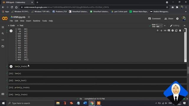 Tutorial Klasifikasi K-Nearest Neighbor (K-NN) dengan Python | KMMI Data Mining with Python 2021 смотреть онлайн