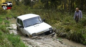 Офф роуд Нива и  УАЗ Буханка на маршруте Свирепый охотник
