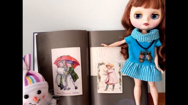 Кукла Блайз и альбом "Рождественское чудо". смотреть онлайн