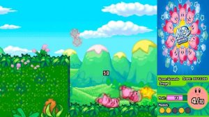 Kirby Mass Attack 100% Walkthrough Part 1 - Green Grounds Stage 1 & 2