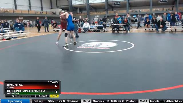 Cadet 138 Ryan Silva Illinois Vs Desmond Papetti Marshall Washington смотреть онлайн