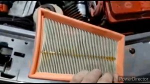 Замена воздушного фильтра на Лада Ларгус K4M.