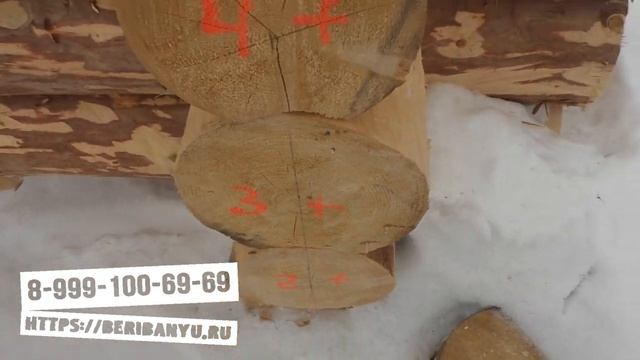 Просто ОГРОМНЫЙ сруб для ДОМА 8х8 # Средний диаметр бревен 28 30 смотреть онлайн