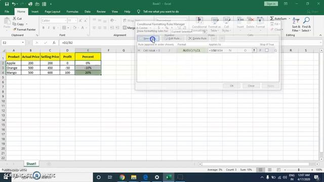 Excel Tutorial in Hindi - Change Cell's Color Dynamically (Based on Cell's Value) смотреть онлайн