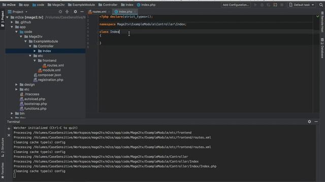 Magento 2 cache cleaning file watcher demo смотреть онлайн