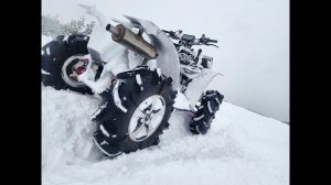 Квадроцикл из ВАЗ. Испытания