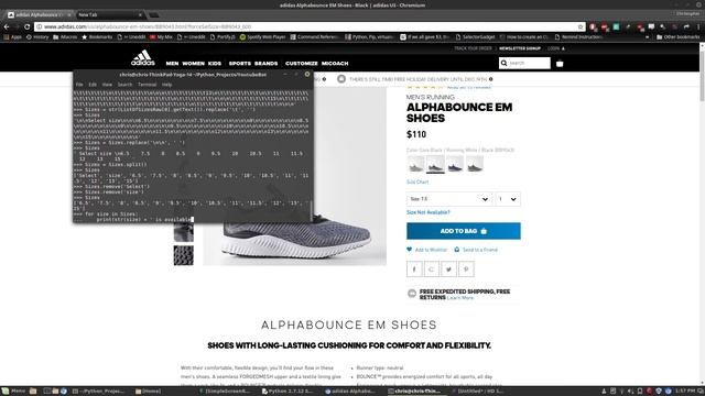 [Part 2] Creating a Sneaker Bot in Python - Pulling Inventory Information From The Website смотреть онлайн