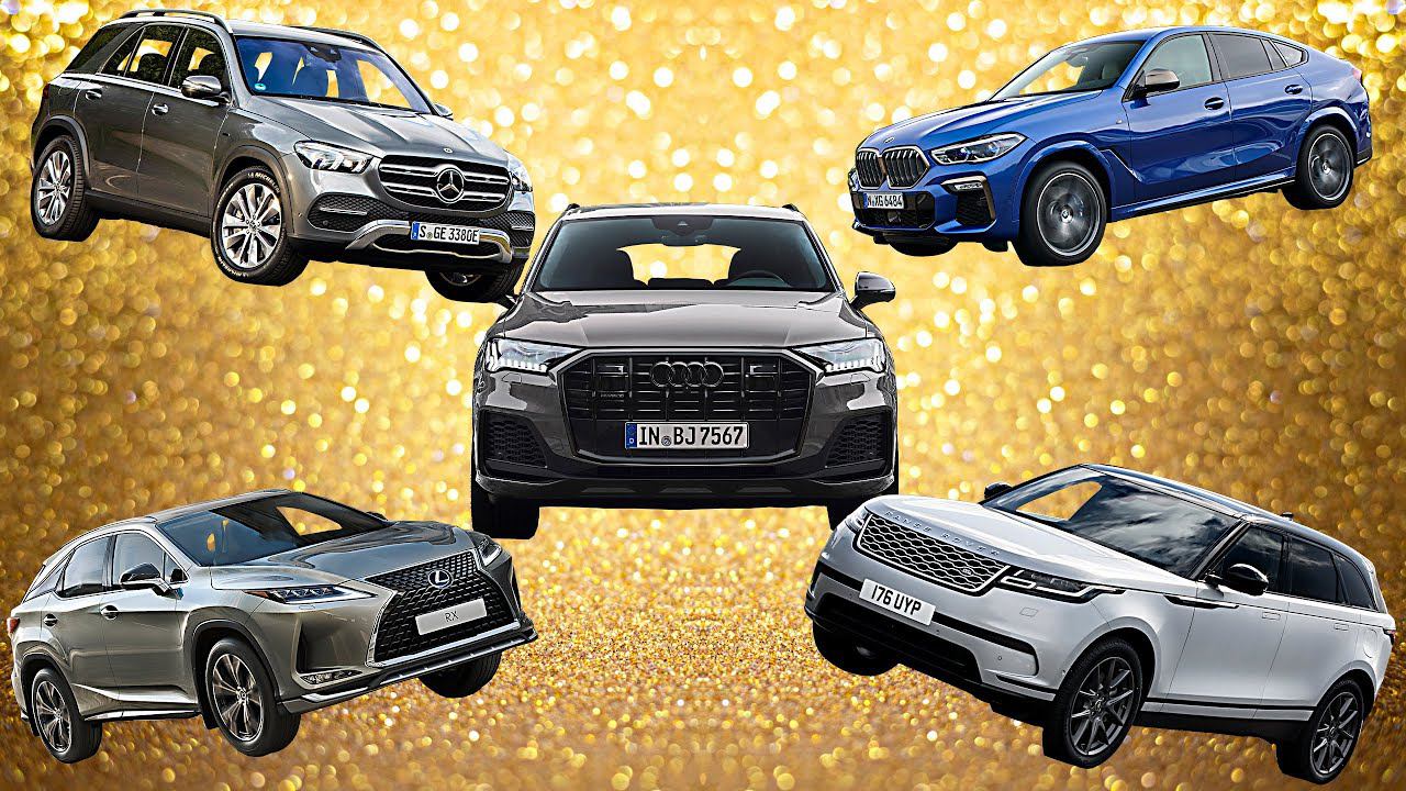 TOP 5 SUV 2021- Mercedes GLE, Range Rover Velar, Lexus RX, BMW X6, Audi Q7! смотреть онлайн