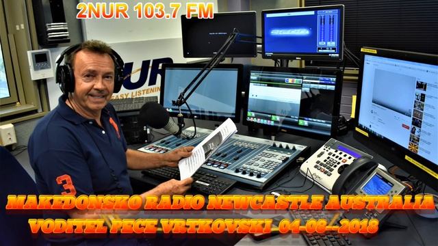 MAKEDONSKO RADIO 2NUR FM 103. 7 NEWCASTLE AUSTRALIA 04-08-2018 смотреть онлайн