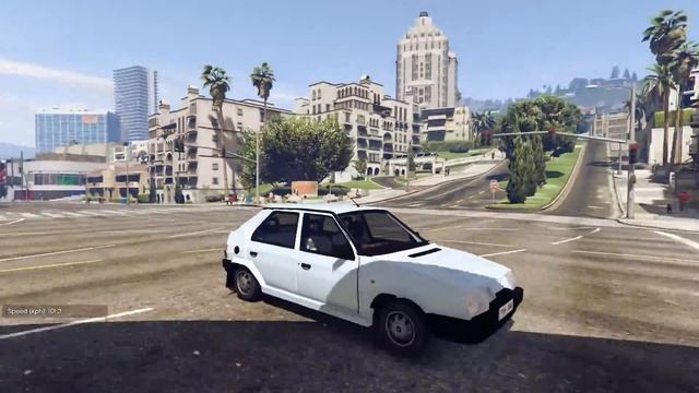 Škoda Favorit BETA - GTA V _REVIEW смотреть онлайн