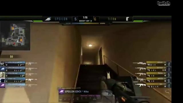 Titan VS Epsilon - Nvidia Showmatch карта инферно смотреть онлайн