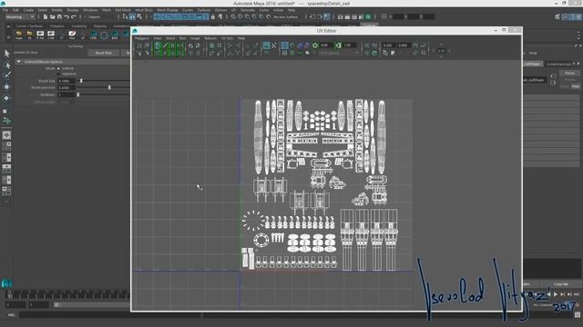 Скорость работы UVeditor`а в MAX, maya, UVLayout, 3DCoat смотреть онлайн