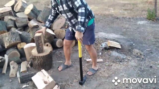 КОЛЮ ДРОВА НА СКОРОСТЬ. За сколько можно наколоть 3 куба дров? смотреть онлайн