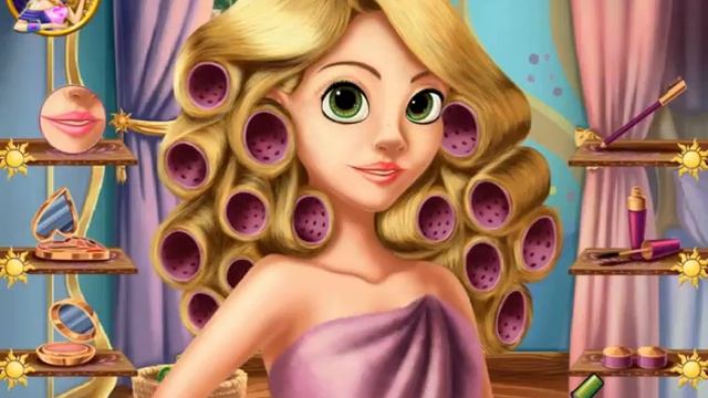 Rapunzel Real Makeover - Let's Play Rapunzel Real Makeover смотреть онлайн