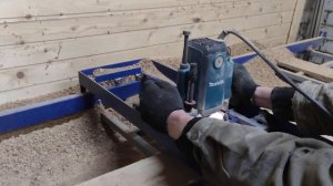 Приспособление для фрезеровки слэбов и спилов.